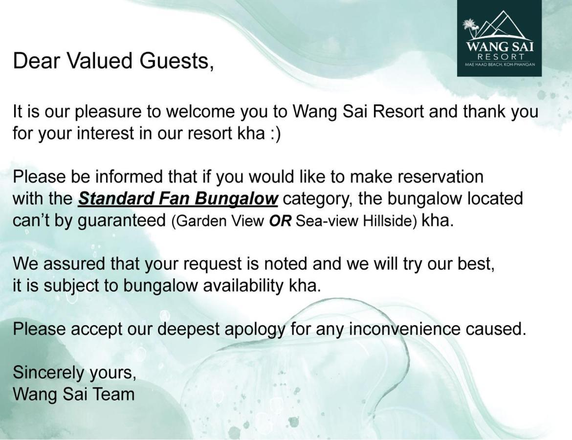 מאה האד Wang Sai Resort - Sha Plus חדר תמונה